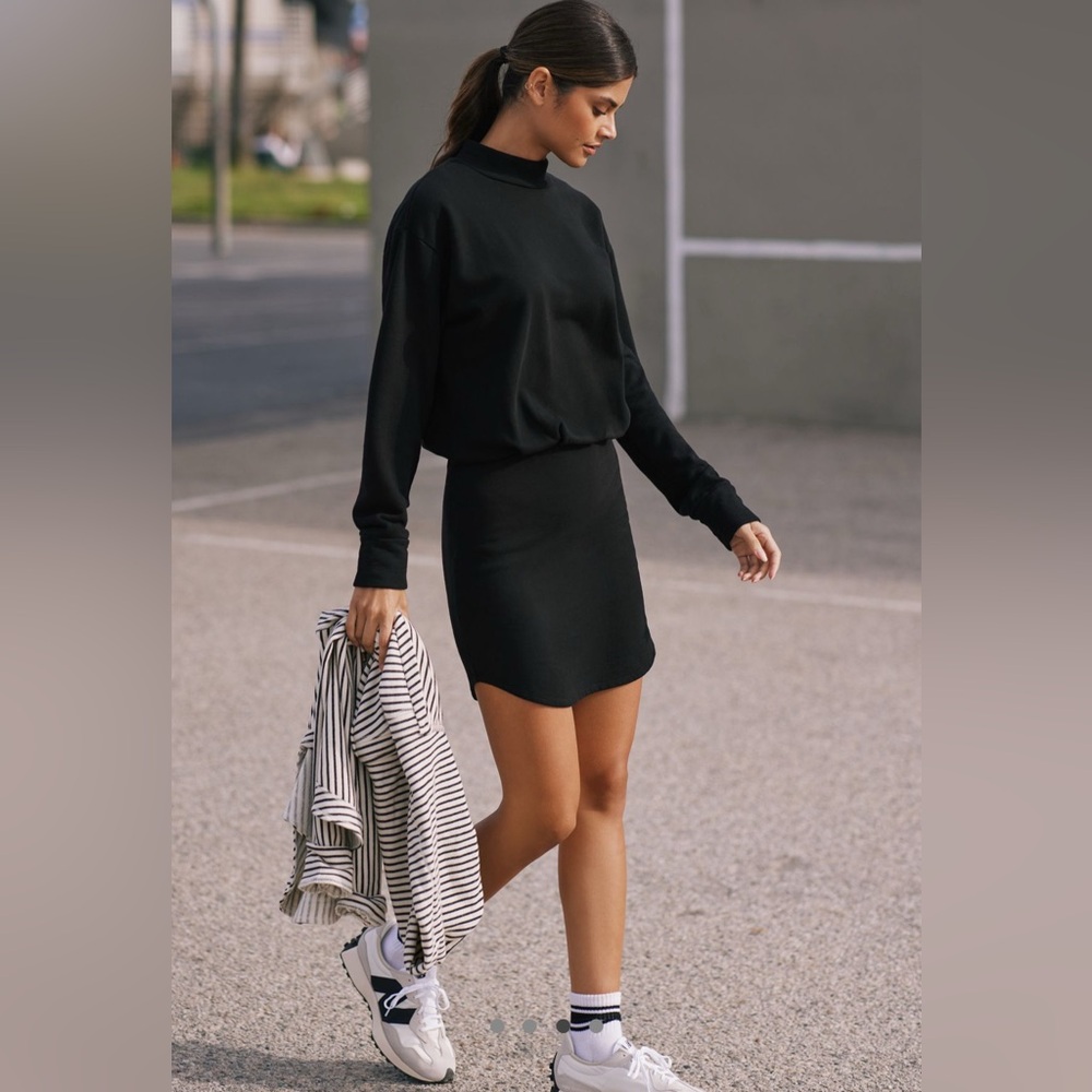 T.La Mocked-Neck Mini Dress NWT